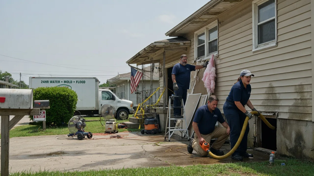 Water Damage Repair in New Providence, IA near me